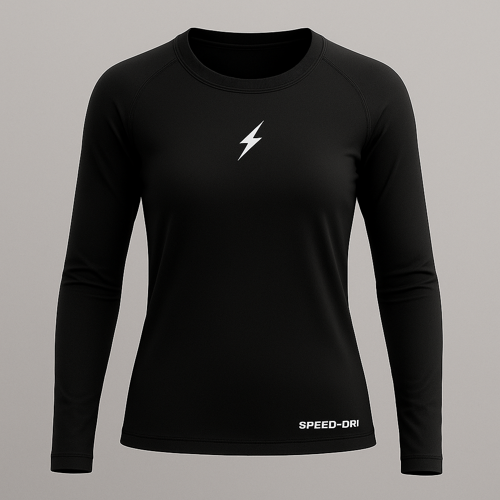 Lightspeed Long Sleeve Tee – Black