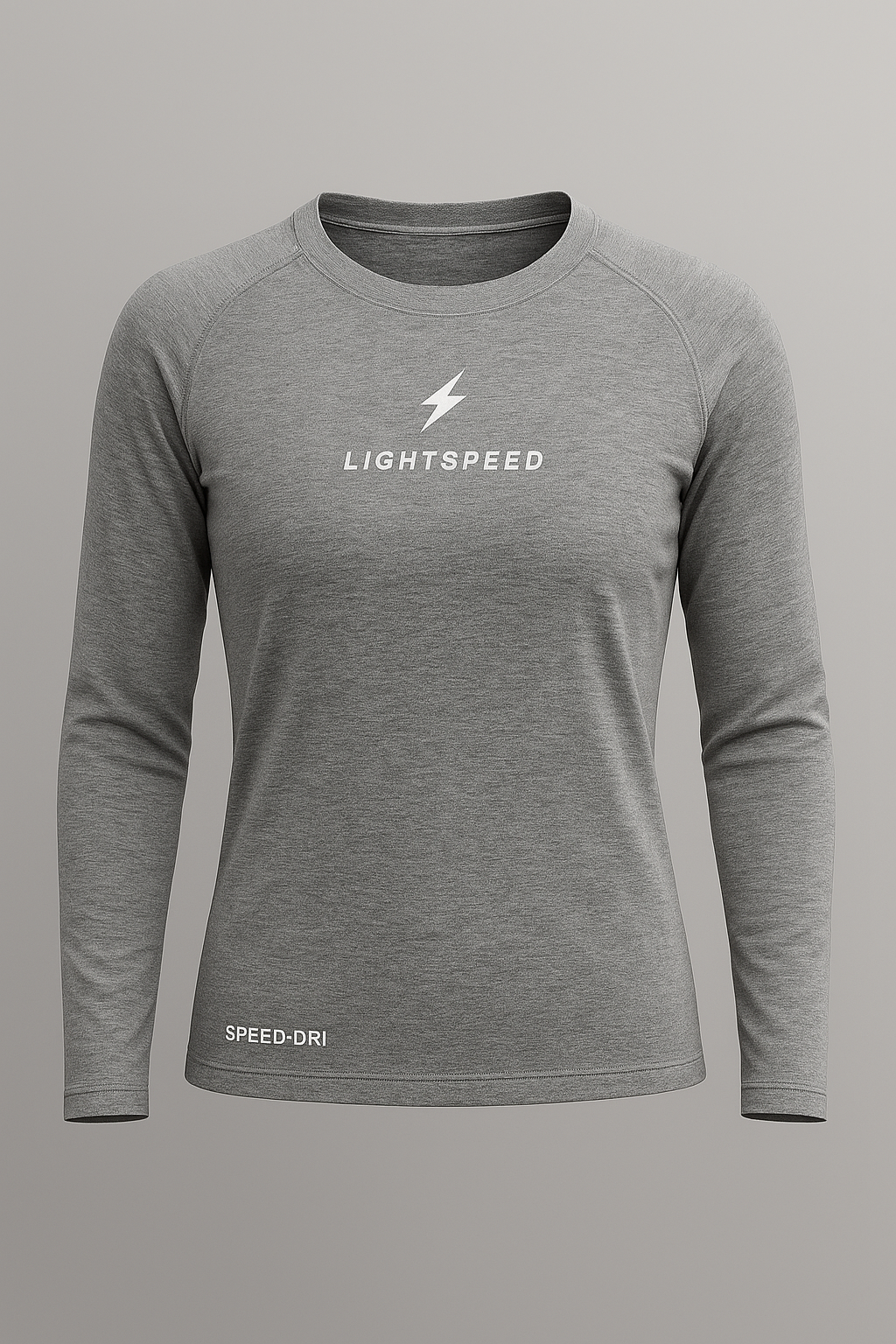 Lightspeed Long Sleeve Tee – Heather Gray